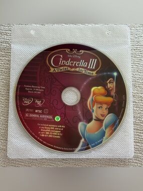 Disney Cinderella III: A Twist in Time DVD